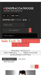 Mobile Screenshot of menspeacoathouse.com